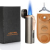 Butane Lighter, 420 Carbon Steel Cutter and Lighter Set - Image 2